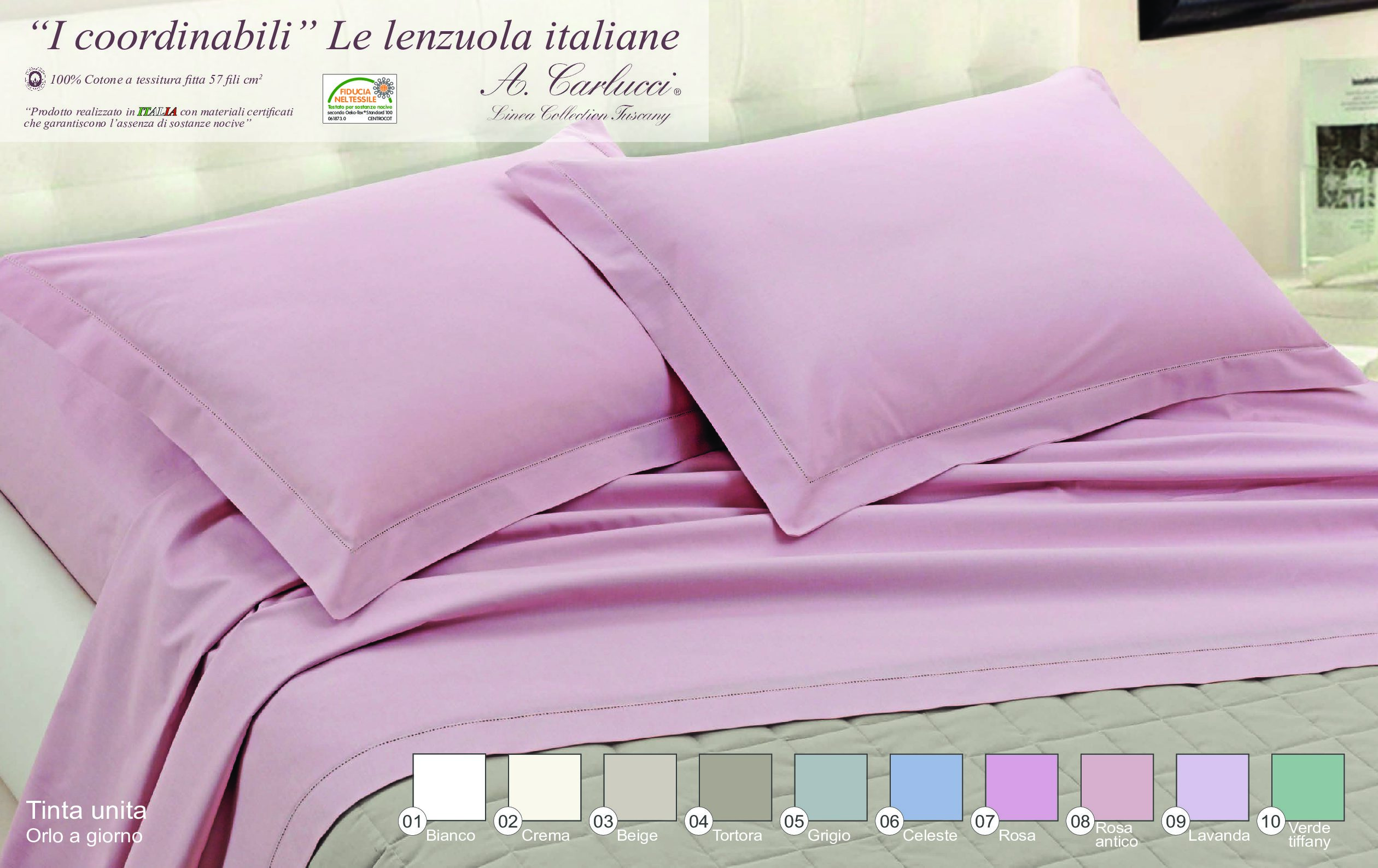 Linea Letto "I Coordinabili" (Completi Letto, Federe, Sotti, Copripiumino)